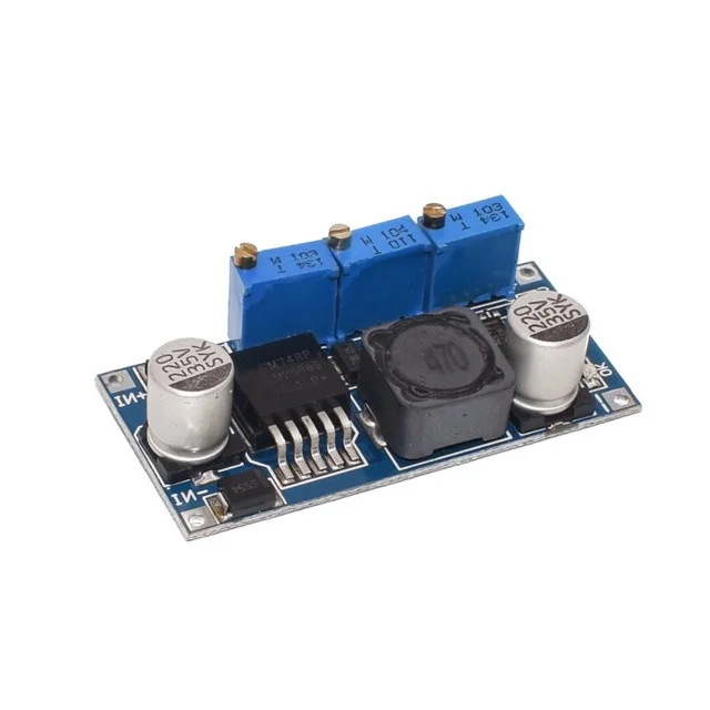 

1PC LM2596 LED Driver DC-DC Step-down Adjustable CC/CV Power Supply Module B62