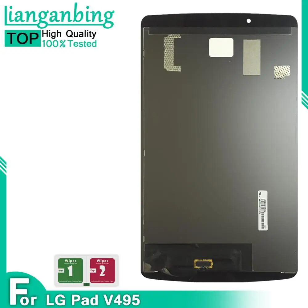 ЖК-дисплей для LG G Pad F 8 0 V495 V496 сенсорный экран с цифровым преобразователем
