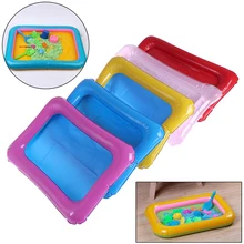Children indoor magic play sand children toys mars space inflatable sand tray