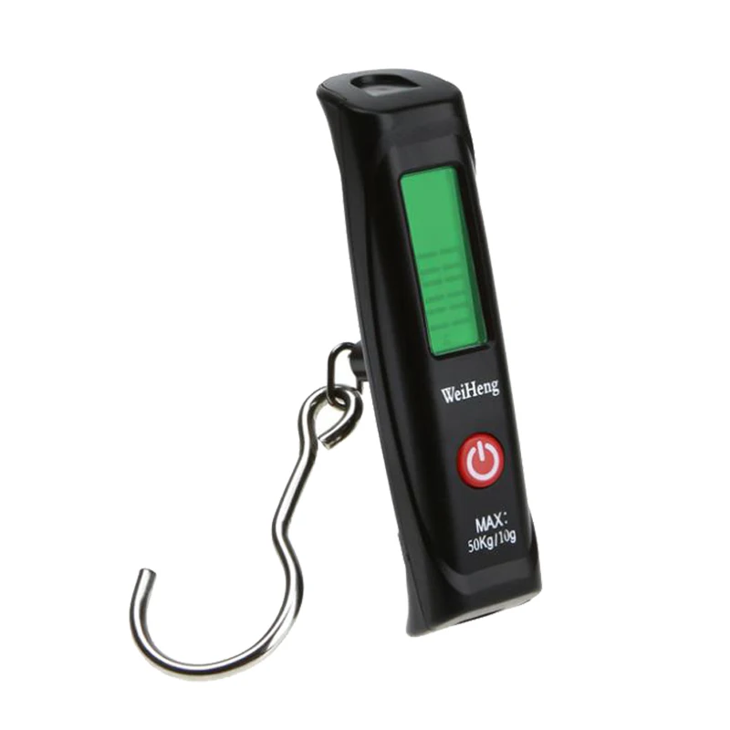 50kg x 10g 110lb Hand Held Mini Portable Luggage Scale Digital Travel Baggage Weighing Hanging