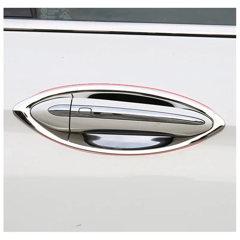 

Lsrtw2017 Stainless Steel Car Outside Door Bowl Protective Sticker for Buick Regal Opel Insignia 2018 2019 2020