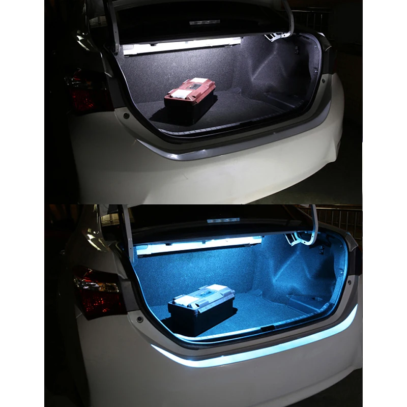 20pcs White Canbus Led Car Interior Lights Kit For Audi A8 S8 D3 4e S8 Rs8 Car Led Dome Trunk Footwells Interior Light 03 10