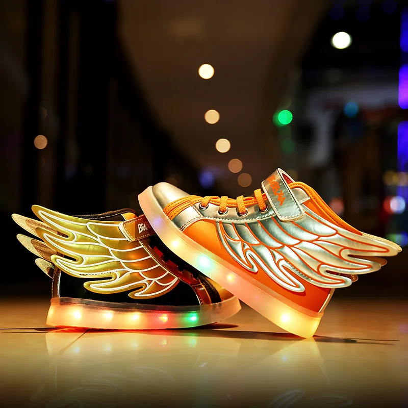 basket lumineuse garçon adidas