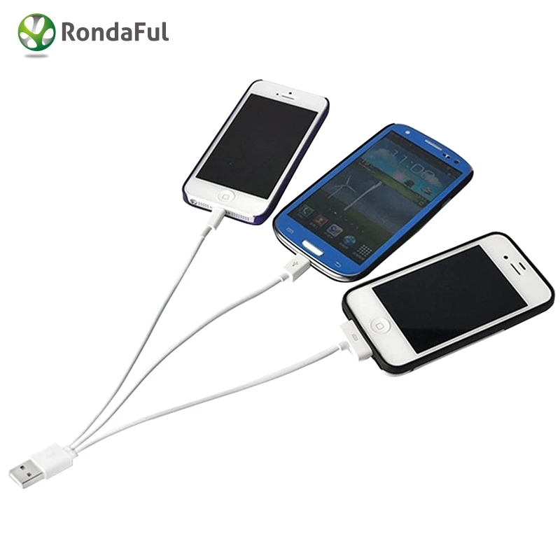 Universal 3 in 1 Charging Wire for Huawei font b Android b font Mobile Phone USB