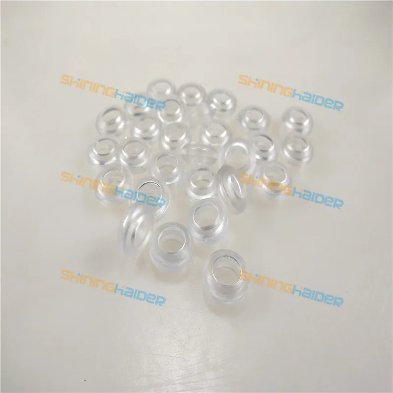 1000PCS inner diameter 8mm transparent PVC grommets PVC cable protector