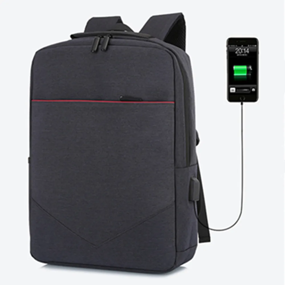 

New Backpack USB Laptop Backpacks Student Leisure Backpack Business Travel Bag Oxford Cloth Waterproof Backpacks