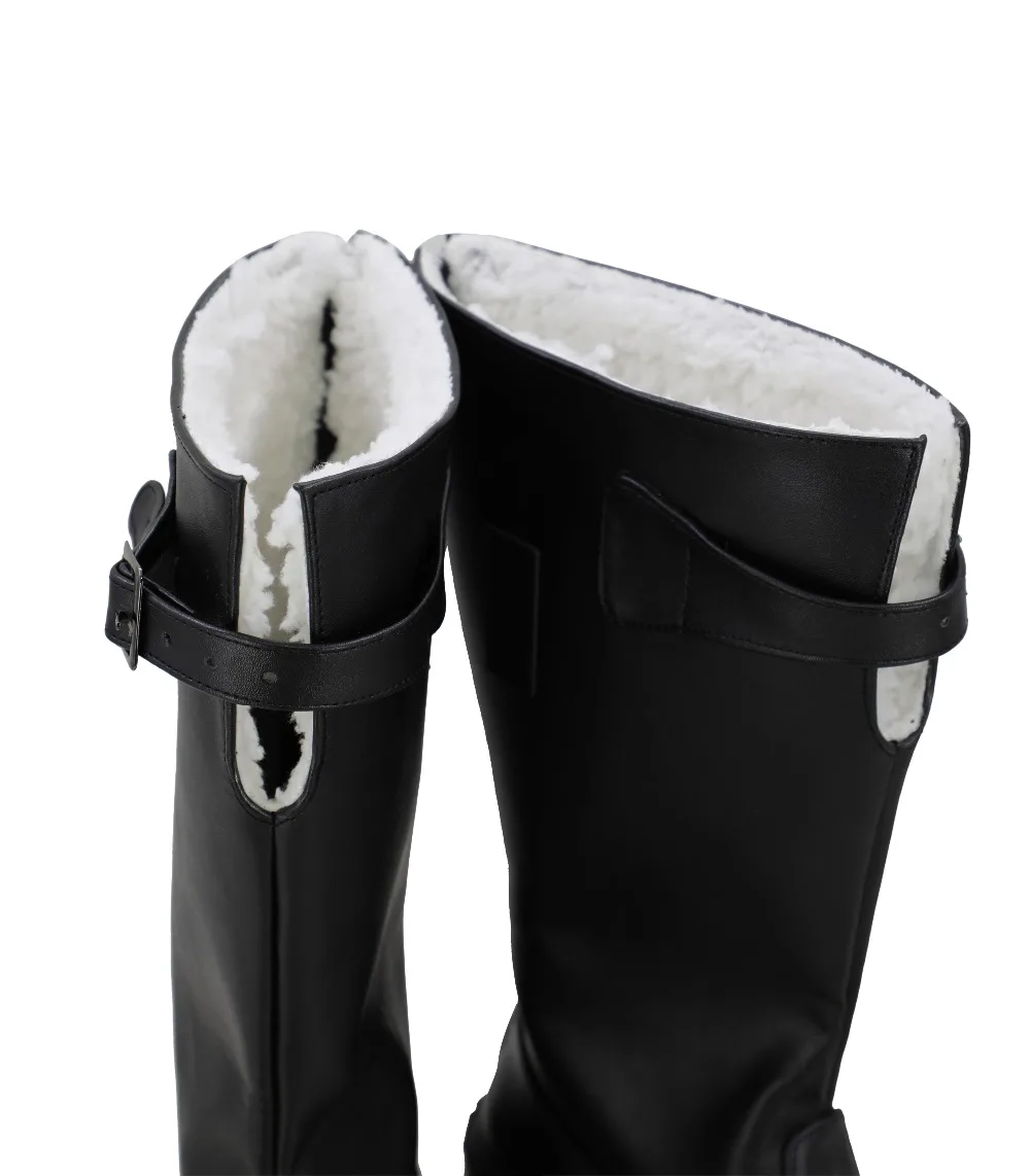 Movie Dunkirk Collins Cosplay Boots Wool Shoes (6)