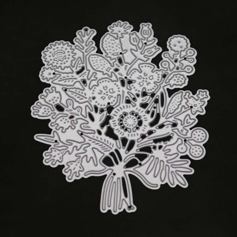 

Flower frame Metal Cutting Die Stencil for DIY Scrapbooking Paper Card making Decor Craft Embossing Dies and stamps set fustelle