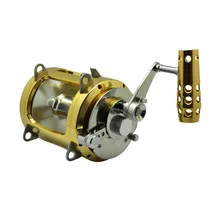 Topline Tackle Trolling Fishing Reels 3.7:1 Right Hand reel Saltwater Reels Baitcasting Drum Reel Coil Fishing Tackle