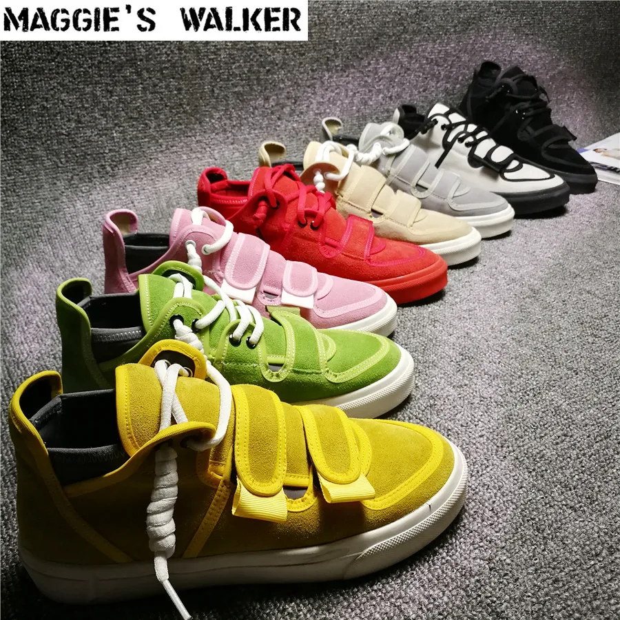 

Maggie's Walker Women Genuine Leather Platform Casual Shoe Candy-colored Spring Platform Outdoor Casual Shoes Size 35-40