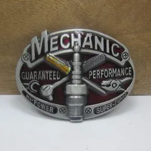 BuckleClub retro mechanic BELT BUCKLE welder MACHINIST electrician buckle carpenter PLUMBER linesman belt buckle 4cm width belt