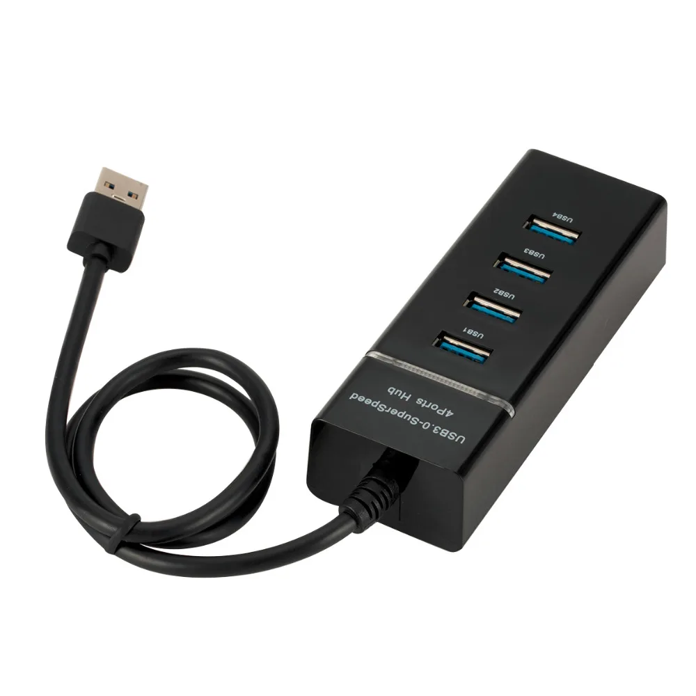 

Hi-Speed USB HUB 4 Port USB 3.0 Multi HUBs Splitter Expansion For Desktop PC Laptop Adapter USB HUB High Speed For xiaomi laptop