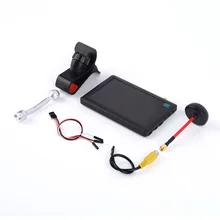 Free Shipping 5 inch 5.8G HD FPV Monitor Display Screen Built-in Receiver for FPV Racing Drone Multirotors Quadcopter