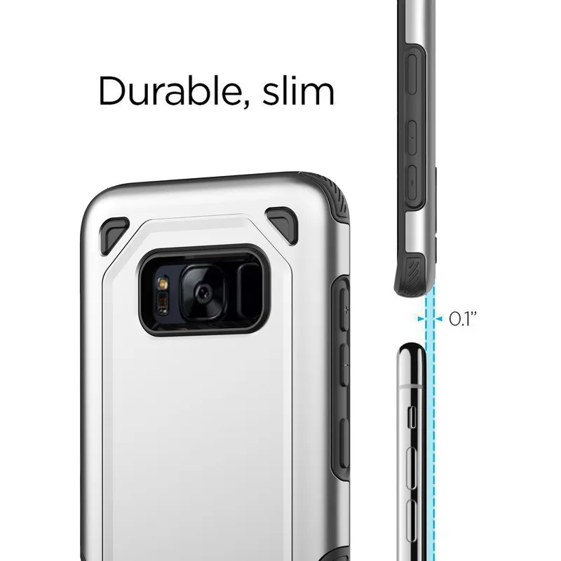Прочный Гибридный мягкий силиконовый+ Жесткий PC противоударный бронированный чехол для samsung Galaxy S7 край S8 Plus Note 8 J3 J5 J7 Pro Coque Капа