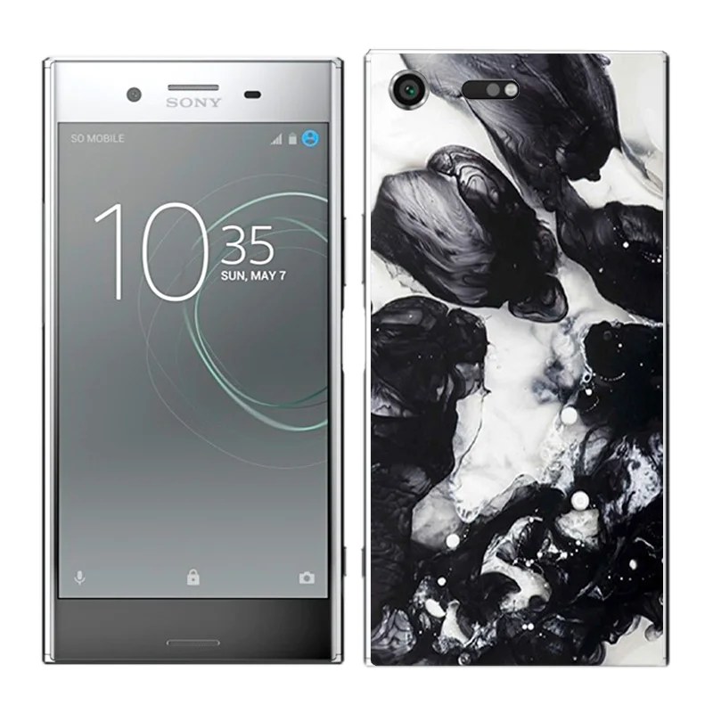 Силиконовый чехол для sony Xperia XZ Премиум чехол для Xperia XZ Премиум пейзаж окрашенный мягкий телефон для sony XZ Премиум Coque - Цвет: 06