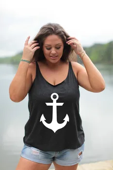 

Plus Size L/5XL Letter Printed Tank Tops 2018 Summer Women Sleeveless Vest Loose Camisole Tank Beach Style Vest Tops T-shirts