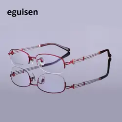 Ширина-138 pure titanium близорукость очки Женские оправы для очков IP покрытие очки женский градусов очки для чтения Очки frame
