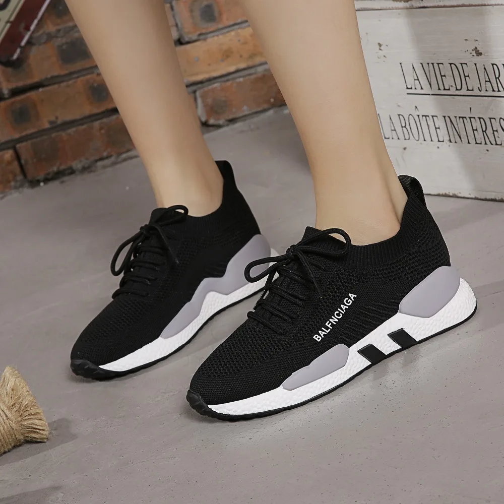 

2019 Spring &Summer New Shoes Female Lightweight Running Shoes Mesh Breathable Leisure Sports Shoes Women Casual