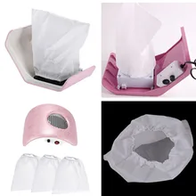 Replacement Nail Dust Collector Packs Non-woven Nail Dust Collector Bag for Nail Art Dust Suction Collector Use 1/3/5pcs