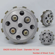 Knight Wangjiang части двигателя мотоцикла GN250 WJ250 пластина Сцепления Мотоцикла металла