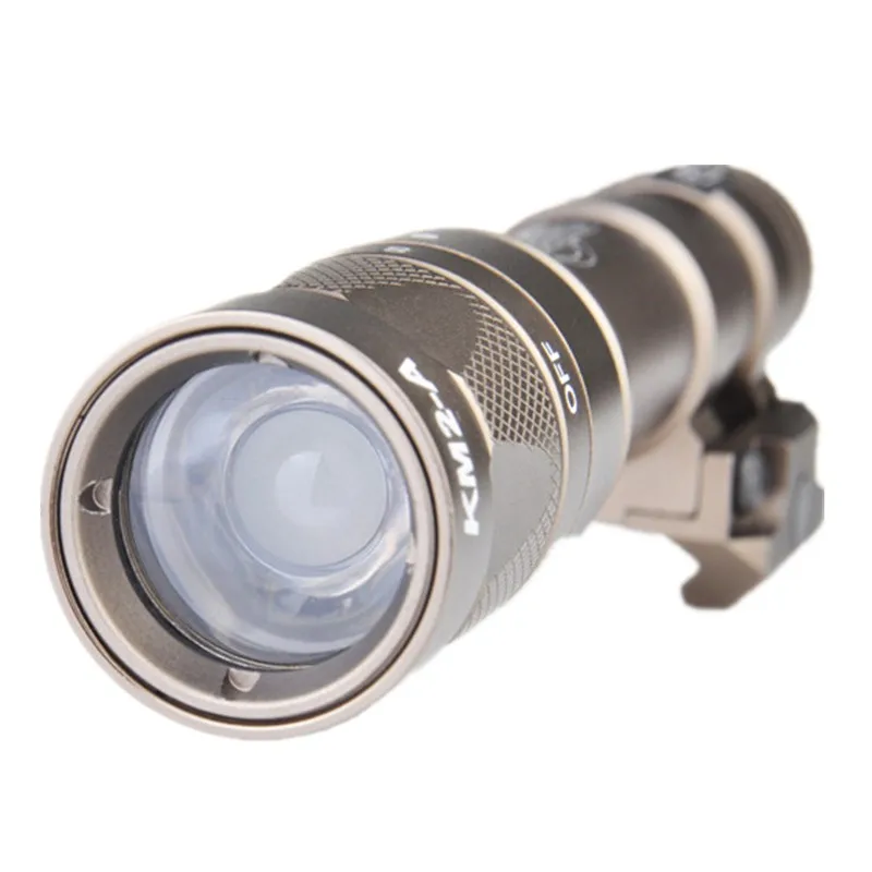 Tática com Interruptor da Cauda Versão de Preto Lâmpada Lanterna Scoutlight Full Nova M600w Led 16 Luzes de armas