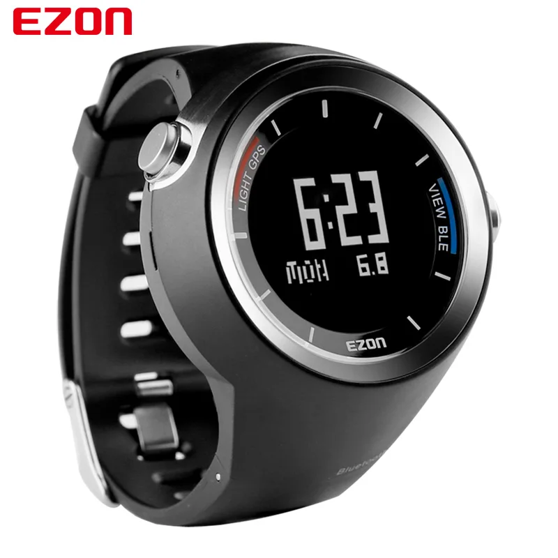 Умные спортивные часы EZON G2 с Bluetooth GPS электронные для тренажерного зала бега
