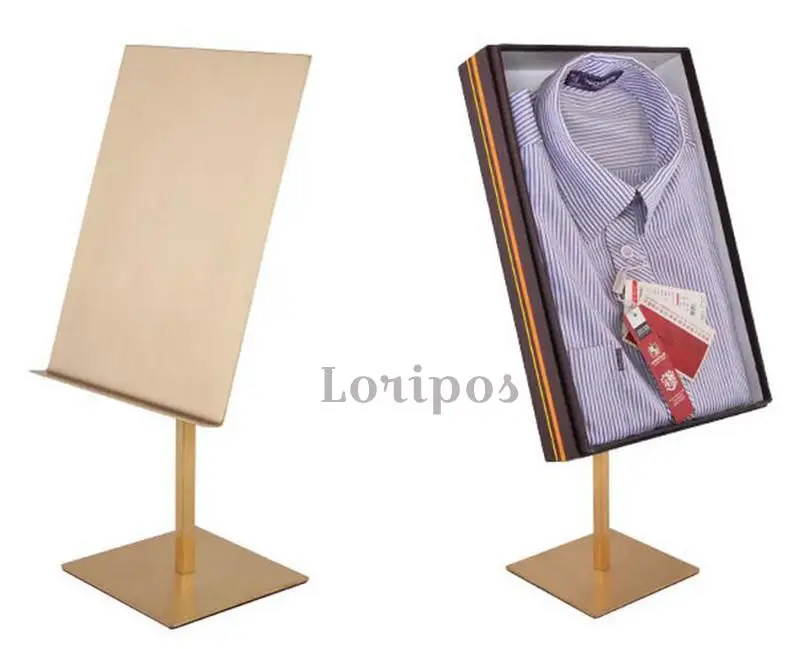 Stainless Steel Shirt Display Stand Shirt Holder Display Rack Props