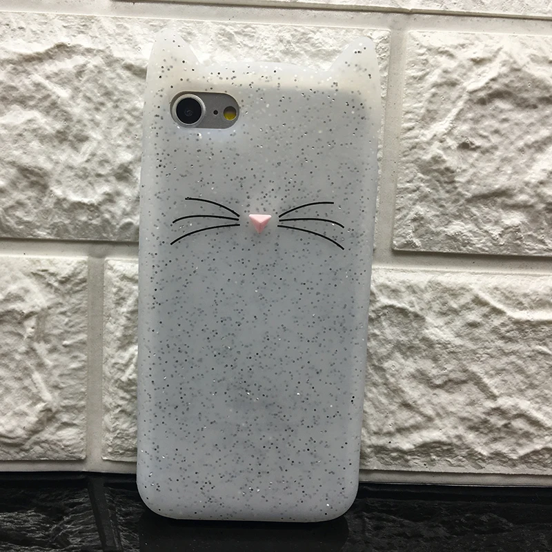 Shockproof Anti-Knock 3D Cat Dog Unicorn Silicone Cases for iPhone 7 Luxury TPU Case for iPhone 7 Plus Case Original Protective (13)