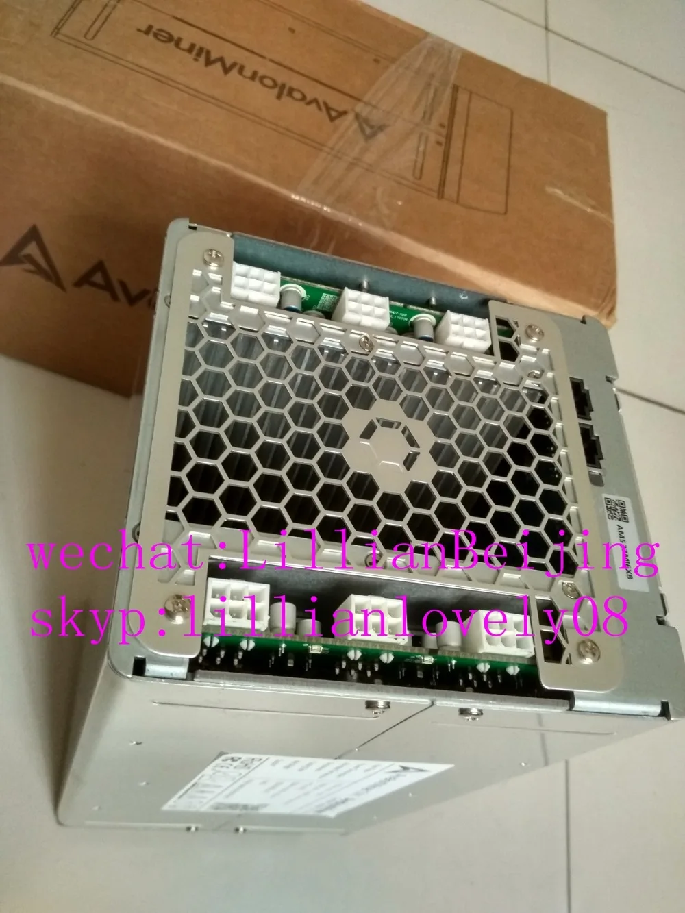 Avalon 921 20T SHA256 ASIC BTC Майнинг Биткоин машина avalon Майнер A921 20Th/s с блоком питания