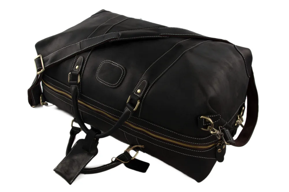 leather travel duffle bag (4)