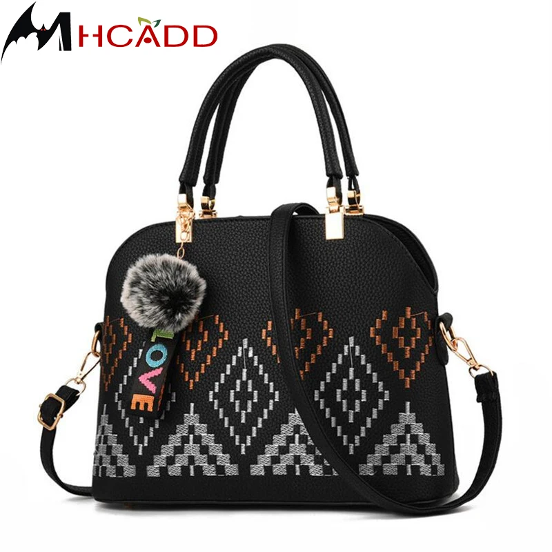 

MHCADD Brand Herald Fashion Designer Women Handbag Female PU Leather Bags Handbags Ladies Big Messenger Crossbody Shoulder Bags