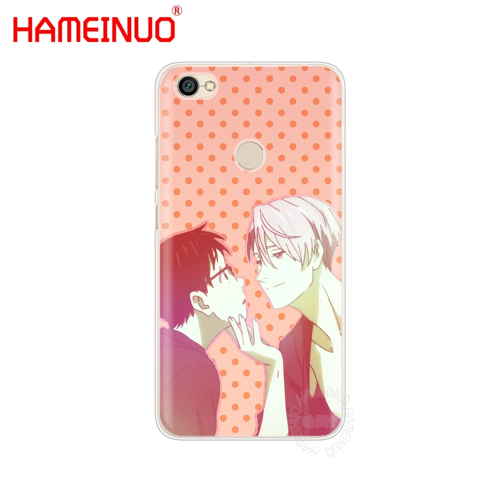 HAMEINUO yuri on ice history maker чехол для телефона Xiaomi redmi 5 4 1 1s 2 3 3s pro PLUS note 4X 4A 5A|Бамперы| |