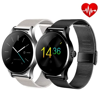 

Original K88H Bluetooth Smart Watches Wristwatch MTK2502 Heart Rate Monitor Health Wrist Whatch Clock For Android Phone ios Wear
