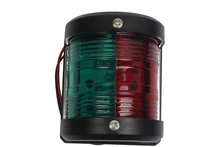12V Marine LED Navigation Light Bi-Color Red Green Bow Side Sailing Signal Lamp