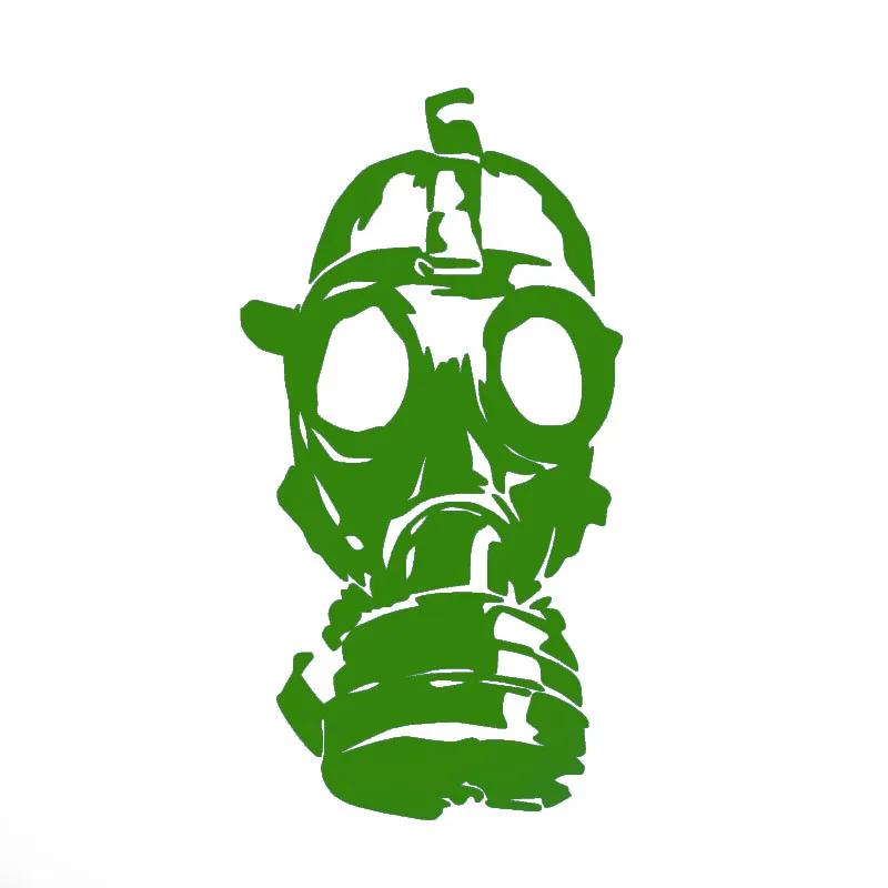 Gasmask Ходячие мертвецы зомби демон Мамия автомобильная наклейка для фургона