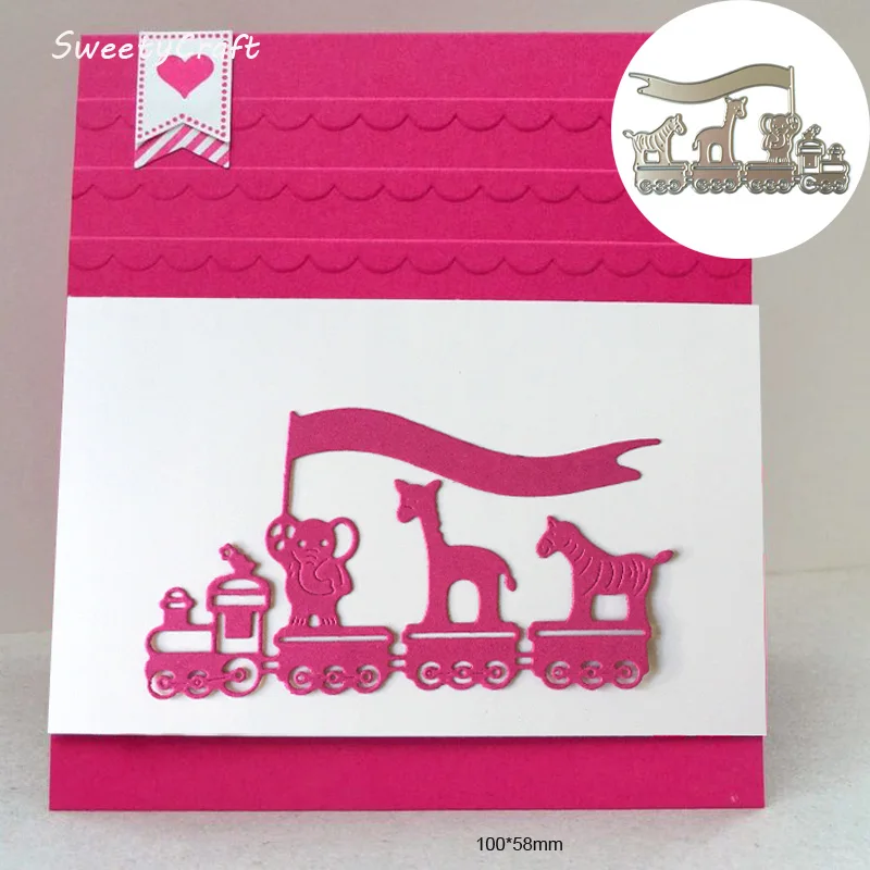 DIES SCRAPBOOKING Baby Animal Deer Horse Metal Cutting