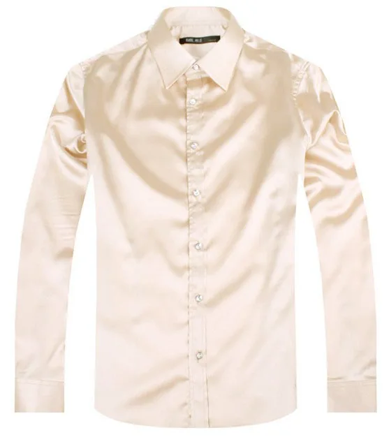 Compra mens camisa de vestir de amarillo online al por