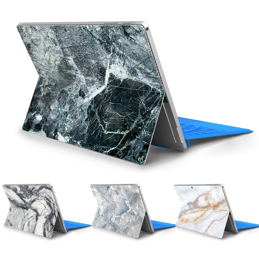 Чехол для ноутбука с мраморным рисунком Microsoft Surface Pro 6 5 4 наклейки Виниловая