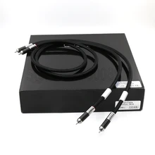 3M/pair  Lineflux (RCA) audio interconnect cable with carbon fiber RCA plug