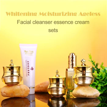 

Tonic for Face Cosmetic Sets Shea Butter Especially Female Cream for Face Wash Skin Care Set Serum Beauty Face Cleaner Essence