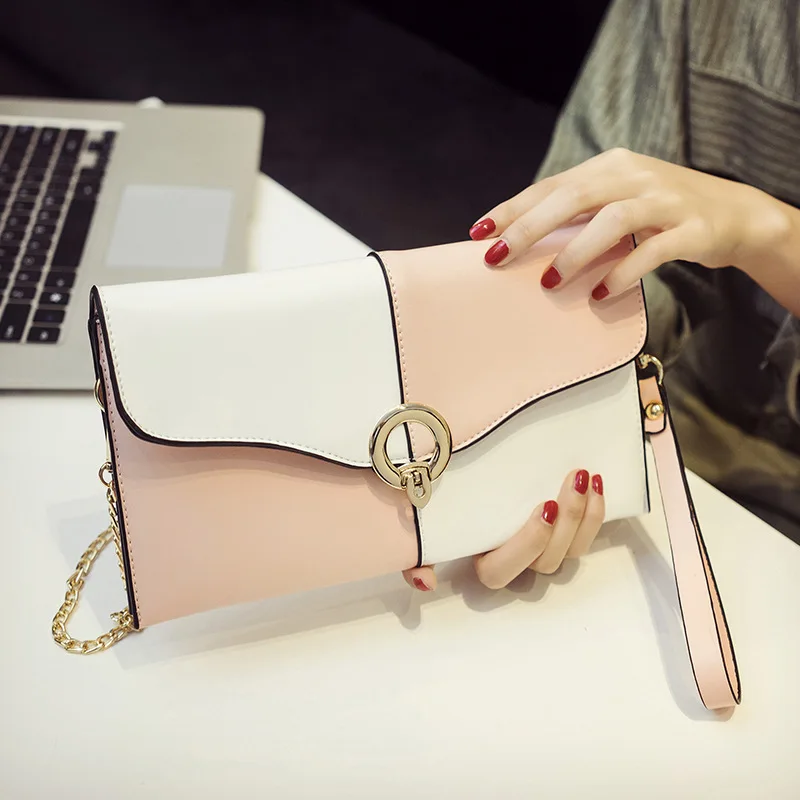 

New Simple Flap Women Bag Female Small Handbag Mini Purse Cute Cover Shoulder Bag Lock Opening Patchwork Bags Cross Body bags