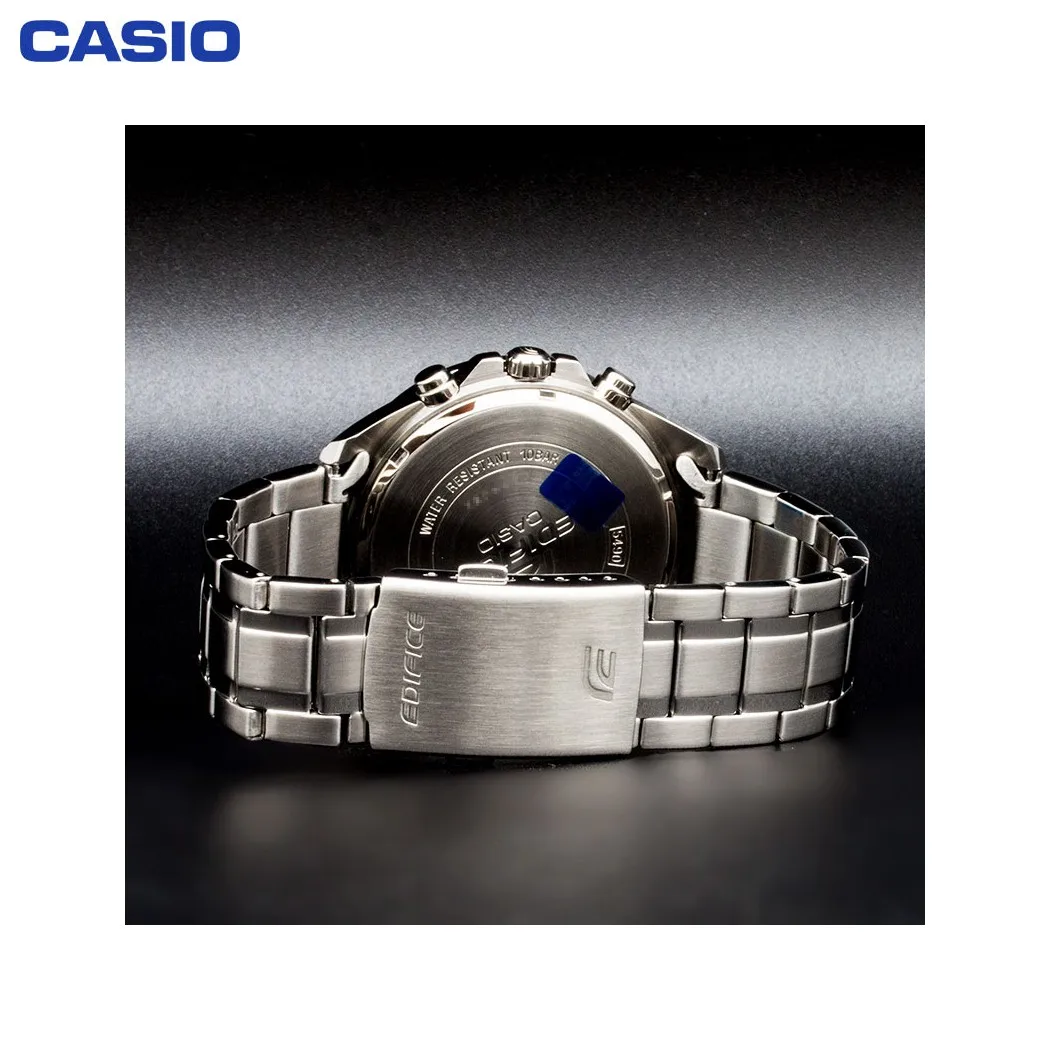 Наручные часы Casio EFR 552D 1A2 мужские с кварцевым хронографом на браслете|Спортивные