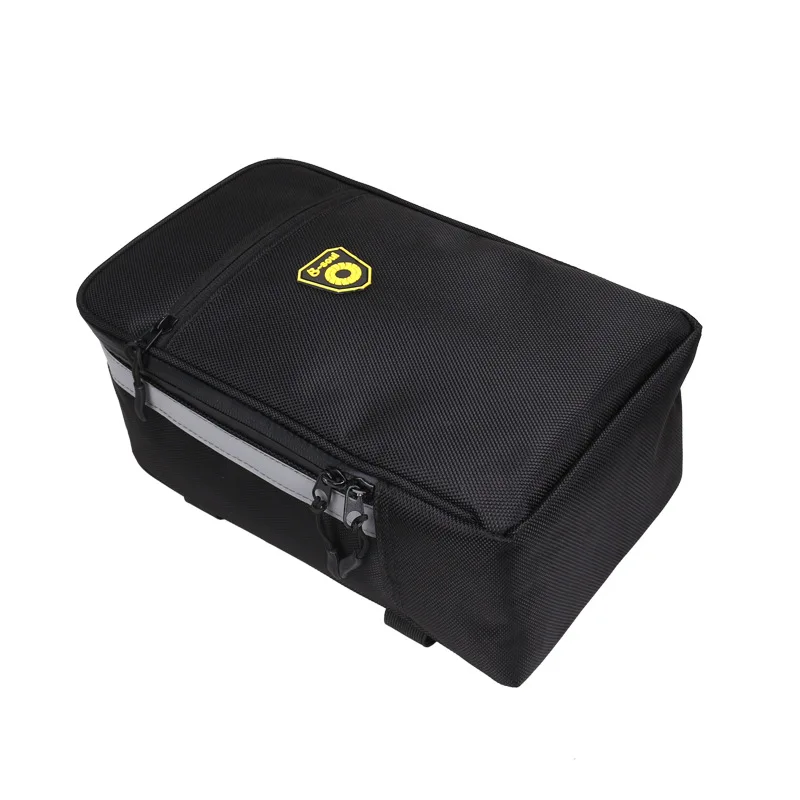 Perfect Bicycle Motorcycle Folding Rear Bags With Tail Light 4.5L Capacity Waterproof Back Seat Pouch Bag Riding Electric Car Tail Bags 15