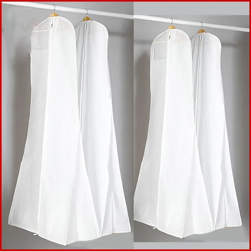 Extra Large Garment Bridal Gown Long Clothes Protector Case Wedding Dress Cover Dustproof Covers Storage Bag