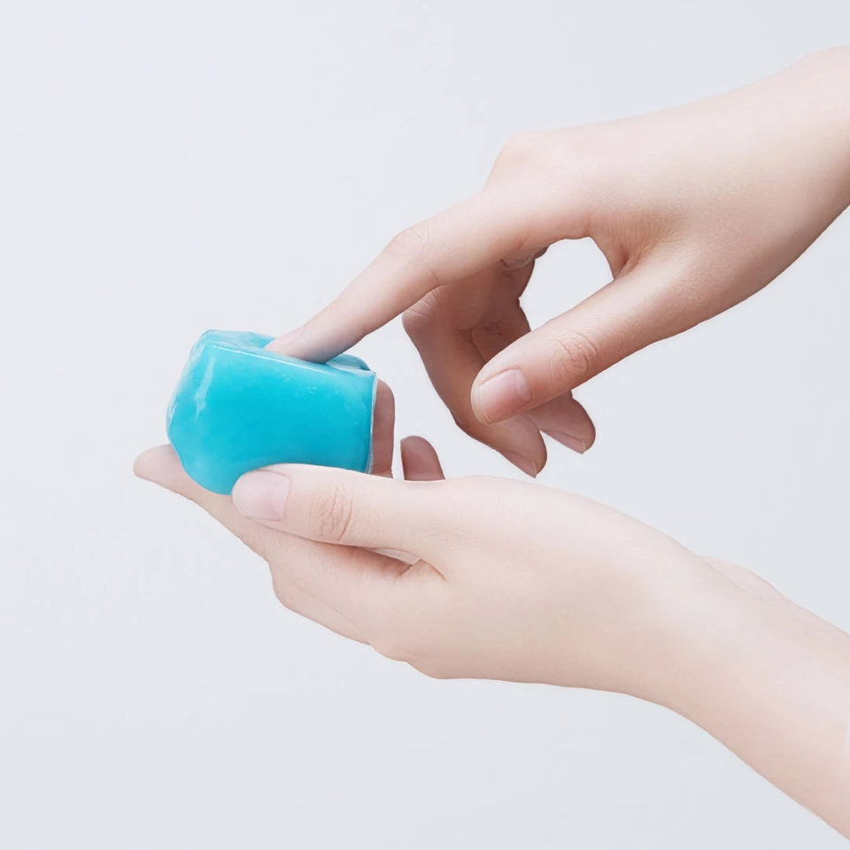Xiaomi Clean-n-Fresh Computer Keyboard Car Cleaning Rubber Antibacterial Gel Sillicone Clean Glue Magic Washing Mud Tool Dust Cl (9)