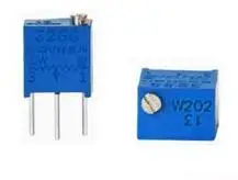 10 шт х 3266 Вт 1 K, 2K 5K 10K 20K 50K 100K 200K 500K 1 м 100R 200R 500R подстроечный потенциометр