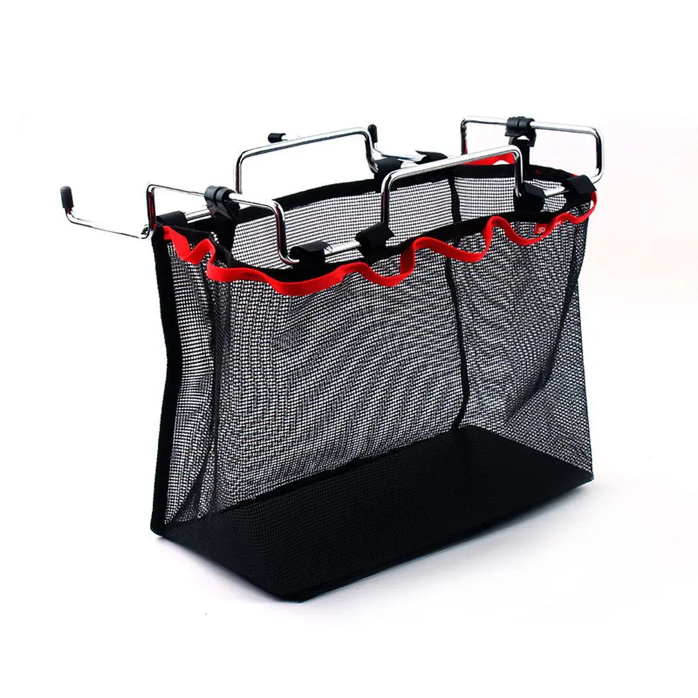 

Outdoor Camping Wire Rack Portable Storage Bag Net Pocket Picnic Table Barbecue Kit Kitchen Miscellaneous Net Set