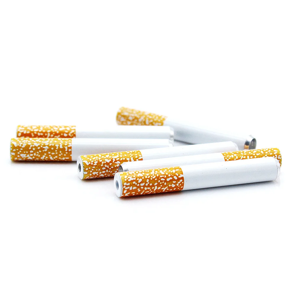 Портативные сигареты аксессуары определенной формы табак кальян трубы анализатора металла мини курительная труба