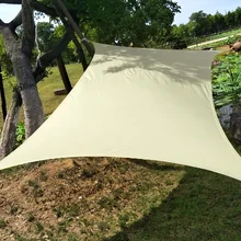 2X3 м 3X3 м 4x3 м Открытый водонепроницаемый дышащий квадратной формы Защита от Солнца Парус Навес солнцезащитный порог, двор, сад