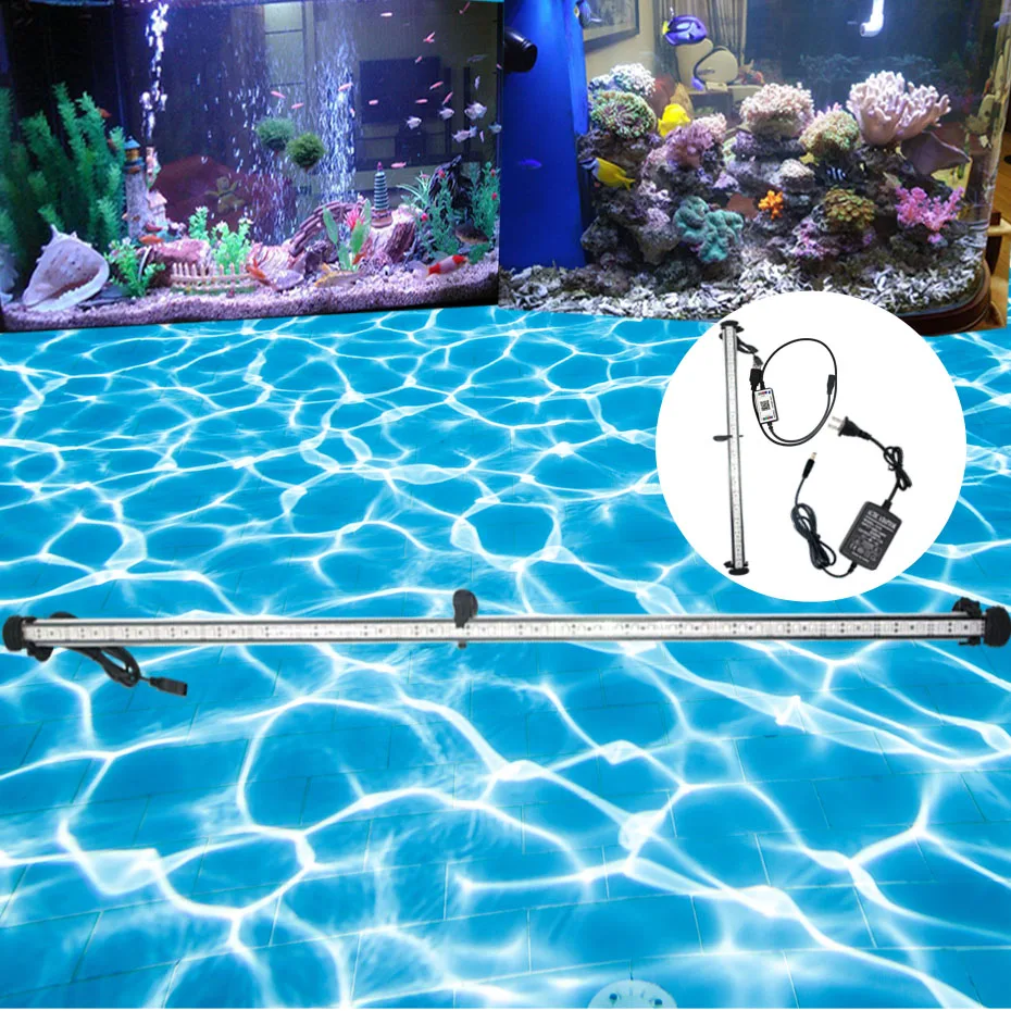 99CM Submersible Led Light For Aquarium Marine Led Lighting Fish Tank Led Light Fixtures Waterproof Aquarium Lighting Led Lamp   (7)
